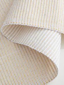 1件波西米亚风编织米色餐垫，家居装饰餐桌摆件，可机洗餐垫 - 米色 - 查看 6