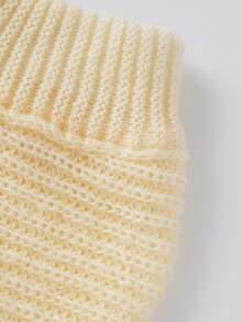Women's Knit Shorts Casual Slim Fit Stylish Decorative Starfish Ribbed Elastic Mid Rise Shorts For Spring/Summer - Yellow - View 8