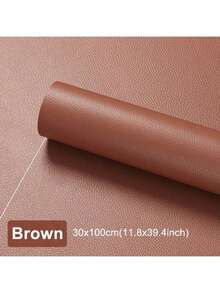 1件装皮革修补套装，适用于家具，自粘皮革修补贴片，可用于沙发、椅子、汽车座椅、橱柜、手提包等，防水耐磨乙烯基修补套装 - 彩色 - 查看 13