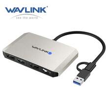 USB To DisplayPort And HDMI Adapter,DisplayLink Dual 4K@60Hz Monitor Hub,For Laptop/Desktop/Tablet/Phone,Compatible With Windows And M1/M2 - Silver - View 1