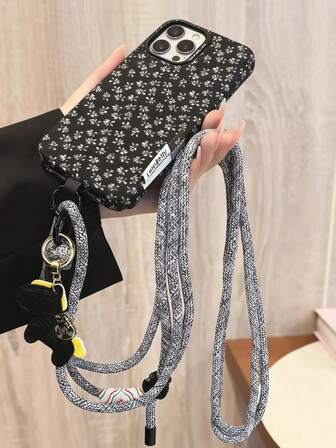 2026 New Year, Valentine's Day, Mobile Phone Lanyard, Instant Money Pendant, Extended Double Stranded Adjustable Crossbody Hanging Neck Anti Loss Rope Metal Buckle, Crossbody Detachable Long Shoulder Strap Rope, Camera Thick Anti-Theft Phone Case Chain