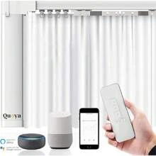 QL600 Smart Electric Curtain Track, Motorized Motor, Adjustable Track Length, Compatible With Alexa, , ,  (Up To 275 Inches (7 Metres) (Wall Brackets NOT Included),37896258 - Rusty Rose - View 1