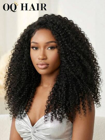OQ Hair 200% Density 14-16 Bob Inch 18-28 Regular Inch Wear Go Half Wig Invisible Hairline Half Wig Kinky Curly Flip Over Wig For Beginner Natural Color 3 In 1 Half Wig Elastic Drawstring Seamless Flip Over Wig 100 Natural Human Hair Wigs Glueless Perruque Glueless Sans Colle Bling Hair Human Hair Christmas Wigs Y2k Human Hair Wig Christmas Gifts Hair Accessories 100 Human Hair Wigs Real Human Hair Lace Wig Daily Use Quick Ship Women Fast Shipping Vacation Travel For Women