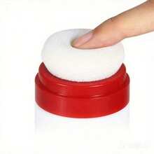 1pc Refillable Powder Puff Container, Travel Size Compact Powder Holder, Reusable, Empty Jar, Body Lotion Sunscreen Applicator, Portable - Multicolor - View 6