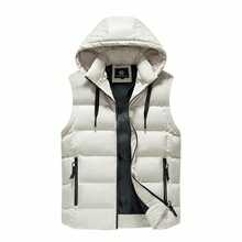 Men Vests - White - View 3