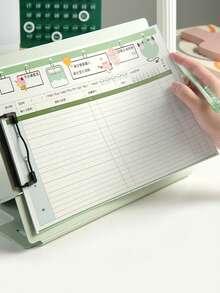 A4 Paper Clip Board, Multi-Functional File Folder, Stationery Organizer For Students And Office Use, Back To School Supplies