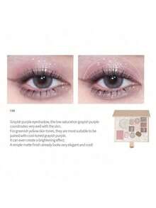 MARQUIS MQ 199 Eyeshadow Pallete Complex Pallete All-In-One Shimmer Eyeshaodw Embossed Matte Eyeshadow High Shine Pearl Glitter Sparkling Fine And Smooth Texture Perfect For Daily Use Female Women Girl Gift - MQ199 - View 4