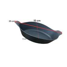Kit Of 5 Small Boat-Shaped Snacks Portions For Bar/Restaurant, Plastic - 紅色 - 查看 3