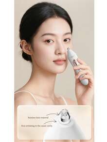 OBOVAY 三合一电动脱毛套装，USB充电式面部毛发修剪器，鼻毛修剪器，腋下、腿毛、鼻毛去除器，女士剃毛神器，理想礼物 - 彩色 - 查看 5