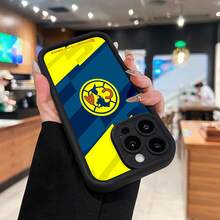 Estuche para teléfono con el logotipo del equipo de fútbol de Estados Unidos Compatible con estuches para teléfonos   17  16 Pro Max  15 Pro Max  13 y  12 Hecho de material de silicona TPU que protege eficazmente su teléfono de impactos y caídas al tiempo que brinda una sensación cómoda Un gran regalo para familiares, amigos, seres queridos, novios / novias y para Navidad - Color mixto LB2 - Ver 6