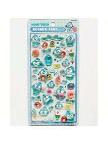 1pc Cartoon Animal 3D Sticker, Stationery Decor Sticker And Handmade Sticker, Suitable For DIY Kids Creative Sticker, Black Pupil Waterproof Sticker, Dot Sticker, Party Handmade Phone Decor Sticker, Gift For Girls - Multicolor - View 7