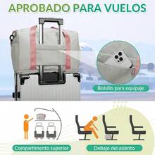 mhjLukovee Maleta Deportiva Hombre Impermeable Mochila Gym Gran Capacidad Mochila Deportiva para Hombre y Mujer Bolsa de Viaje con Compartimento para Zapatos/Neceser/Separación Húmedo y Secosleeping Bags - 220083251 - Ver 8