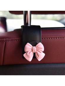 4pcs/2pcs/1pc Automotive Rear Seat Backrest Bow Hook Bow Shaped Automotive Interior Product Complete Rear Creative Multi Functional Storage Hook