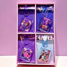 Assorted Cute Girl Pendant, Coil Notebook, Keychain Book, Student Stationery, Party Favors (Style Random) - Multicolor - View 4