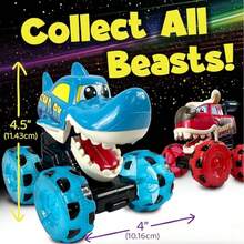 Cool Truck Toys - Sports Luminous Cars Designed For Children - Lightning Wheels - Interactive Toys - Children's Puzzle Electric Cars For Boys And Girls Christmas | Halloween | Birthday Gifts | Classroom Rewards| - Màu xanh bạc hà - Xem 10