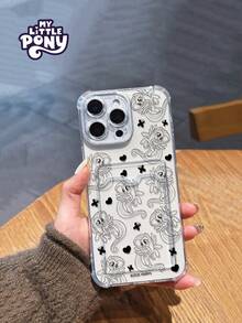 Hasbro Official Genuine Shock-Proof & Scratch-Resistant Phone Case Compatible With Iphone 17, 17 Pro, 17 Pro Max, 11, 12, 13, 14, 15, 16 Pro, 16 Pro Max, 14 Plus, 15 Plus, 16 Plus, XR, XS Max, Women's Edition - Clear - View 3