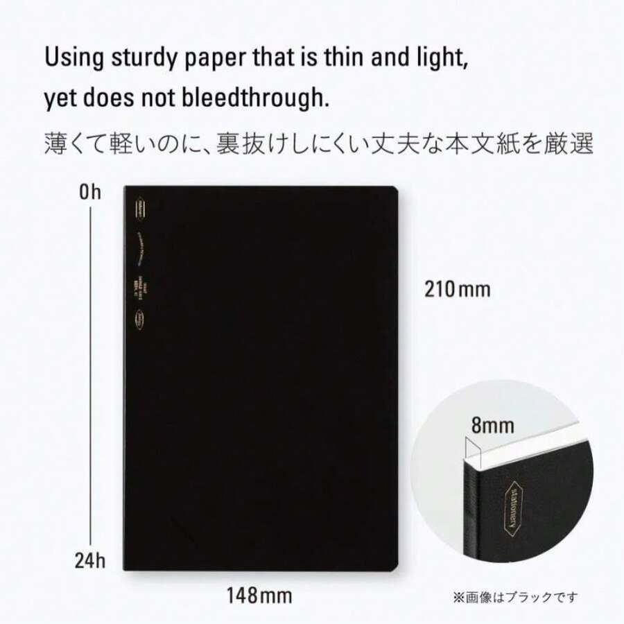 ニトムズ(Nitoms) STALOGY 365 Days Notebook, B6 Red - ColorB - View 1