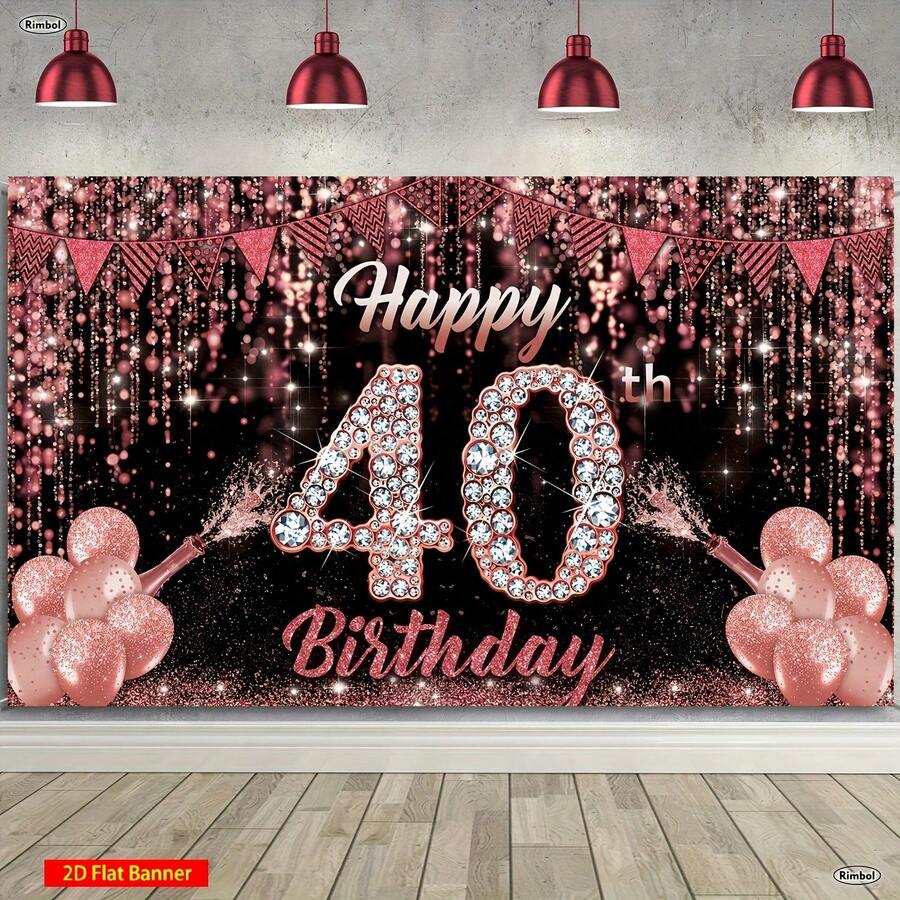 1. 生日派对横幅。背景装饰、拍照道具、涤纶横幅装饰、家居装饰、房间装饰、墙面装饰、派对背景装饰、派对装饰，多种场景可选，多种尺寸可选。 - 彩色 - 查看 1