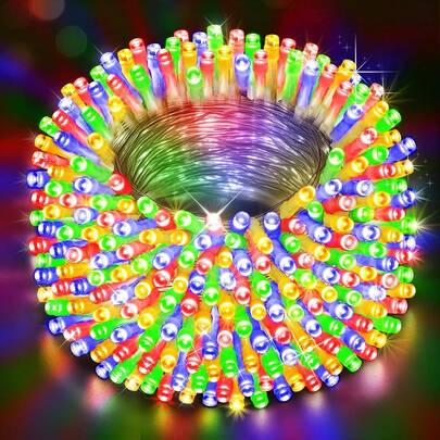 TendenciaSerie Navideña 500 Focos Led Multicolor/frio/cálido 50mCalidad premium