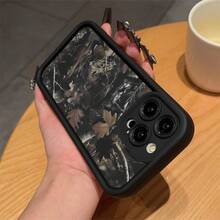 Camouflage Pattern Phone Case, Anti-Drop Protection Case For Mobile Phone, Full Shockproof Protection Case For IPhone - Negro - Ver 5
