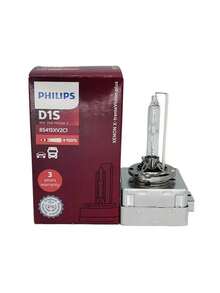 PHILIPS D1S D2S D3S 氙气HID超亮氙气灯泡 35W 6000K 白色原装升级替换灯泡，使用寿命更长 2500 小时，亮度提升 150% - A - 查看 10