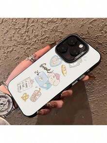 Local Delivery ColorfulSilverCaseWithACoolHeatDissipationFrame,MadeFromIMDMaterial.Anti-Fingerprint,Anti-SweatStain,Anti-Drop.ApplicableToTheLatestModels:16ProMax,17,16,15,14,13,12,11ProPlus,".14ProMax.HeatDissipationDesign,Slip-Resistant,LightBeige.Friendly.SmartphoneCase,MobileAccessories,ModernStylePhoneCase,FashionableCase,Anti-FingerprintCoating,DurableMaterial,ProtectiveCase,LightweightPhoneProtection,GadgetEnthusiast,TechnologyEnthusiast - Silver - View 2
