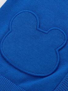 Balabala Baby Knit Cardigan, Lightweight Sweater Jacket Spring 2026 - Blue Tint - View 8