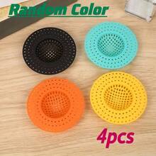 Bộ lọc bồn rửa nhà bếp 1/3/4/6 món - Bộ lọc thoát nước bằng nhựa nhiều màu sắc, ngăn ngừa cặn thức ăn làm tắc nghẽn lưới lọc, thích hợp để bảo vệ đường thoát nước phòng tắm và nhà vệ sinh, phù hợp với nhiều trường hợp sử dụng. Lưới lọc thoát nước bồn rửa, lý tưởng để thu gom tóc và thức ăn thừa trong phòng tắm và nhà bếp. Bộ lọc lưới thoát nước đa năng cho bồn rửa nhà bếp và đường thoát nước phòng tắm, nắp đậy thoát nước bằng nhựa, bảo vệ bồn rửa chống tắc nghẽn. - Nhiều màu - Xem 16