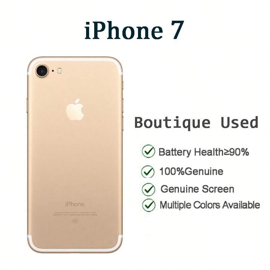 二手手機Apple iPhone 蘋果7 內存128GB 狀況良好 金色 - 金色 - 查看 1