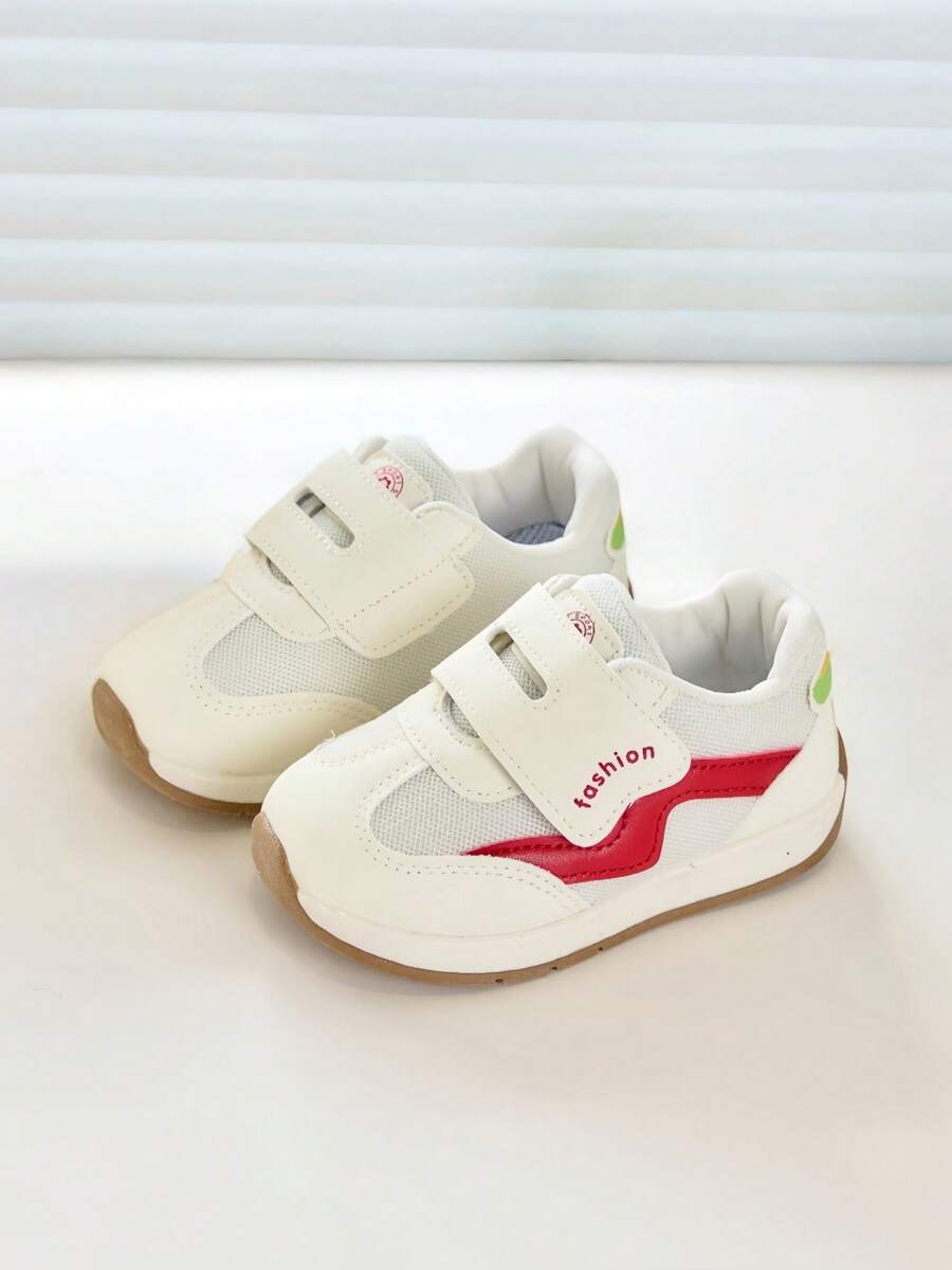 2026春秋新款儿童运动鞋，女童透气婴幼儿软底鞋，男童时尚休闲运动鞋，儿童跑步鞋 - 紅色 - 查看 1