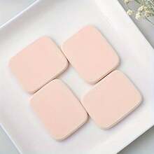 A Set Of 12 Storage Boxes Containing Soft Square Sponge Makeup Sponges For Women, Ideal For Blending Foundation And Cosmetics For A Smooth On The Face And Suitable For Both Dry And Wet Use, Compatible With All Skin Types. - Multicolor - View 9