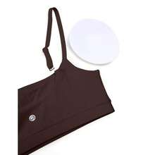mhjCRZ YOGA Sujetador Deportivo Mujer Butterluxe Ajustable Espagueti Strap con Cuello Redondo Acolchado YogaSleeping Bags - 219666571 - Ver 6