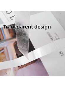 1 Set Anti-Slip Tape Kit, Includes 1 Tape Dispenser + 1 Roll Double-Sided Tape, Invisible Shirt Collar Tapes, Transparent Anti-Slip PET Fashion Stickers, Multi-Purpose Stickers, Office Supplies - Multicolor - View 6