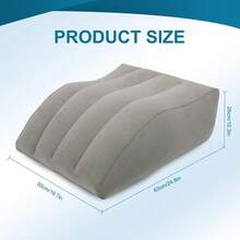 mhjAlmohada para Piernas Almohada Inflable Almohada cuña portátil Mejora la circulación y Reduce la hinchazón para Dormir recuperación Embarazadas Grissleeping Bags - 219158509 - Ver 5
