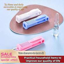 安瓿瓶开启器，有效防止手指割伤，护士专用安瓿瓶开启器，精华液瓶开启器 QR5W - 粉色 - 查看 3