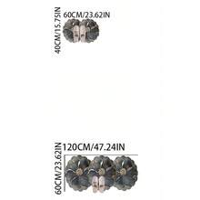 1pc Gold Floral Pattern Bath Mat, Bathroom Rug, Door Mat, Small Rug, Carpet, Floor Mat, Home Decor, Area Rug, Outdoor Mat, Bedroom Carpet, Washable Rug - Multicolor - View 16