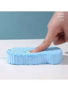 1pc Bath Exfoliating Scrubber, Painless Skin Scrubbing, Removes Dirt & Dead Skin - Multicolor - View 5