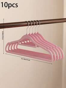 20pcs Velvet Hangers, Space Saving Non-Slip Clothes Hangers With Swivel Hook, Heavy Duty Extra Thin Velvet Hangers With Notches For Shoulder, Space Saving