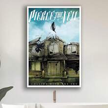 Framed  Pierce Of The Veil Music Canvas Art Posters And Prints Fashion Wall Art Decorative Pictures Canvas Painting Home Wall Decor  Christmas,New Year For Living Room, Bedroom, Kitchen,Restroom Decoration - Đóng khung - Xem 5