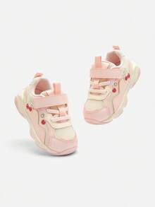 Balabala 儿童学步鞋，防滑透气，春秋季款 - 白紅色 - 查看 4