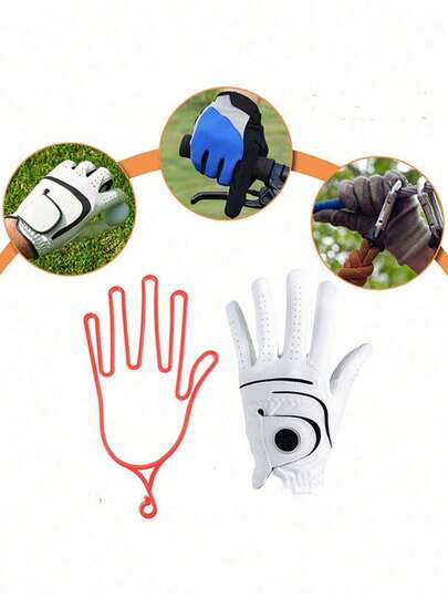 1pc Golf Glove Holder, Golf Glove Stretcher Liner Accessory, Support Rack, Protect Glove Holder