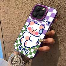 おしゃれなスマホケース  11/12/13/14/15/15pro/15 Plus/15 Promax/7plus/8plus/11pro/12pro/13pro/14pro/11promax/12promax/13promax/14promax/14plus/5 - 透紫 - チェックする 12
