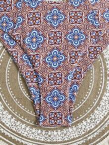 2026復古花卉印花性感比基尼套裝 女款 度假海灘夏季款 - 彩色 - 查看 5