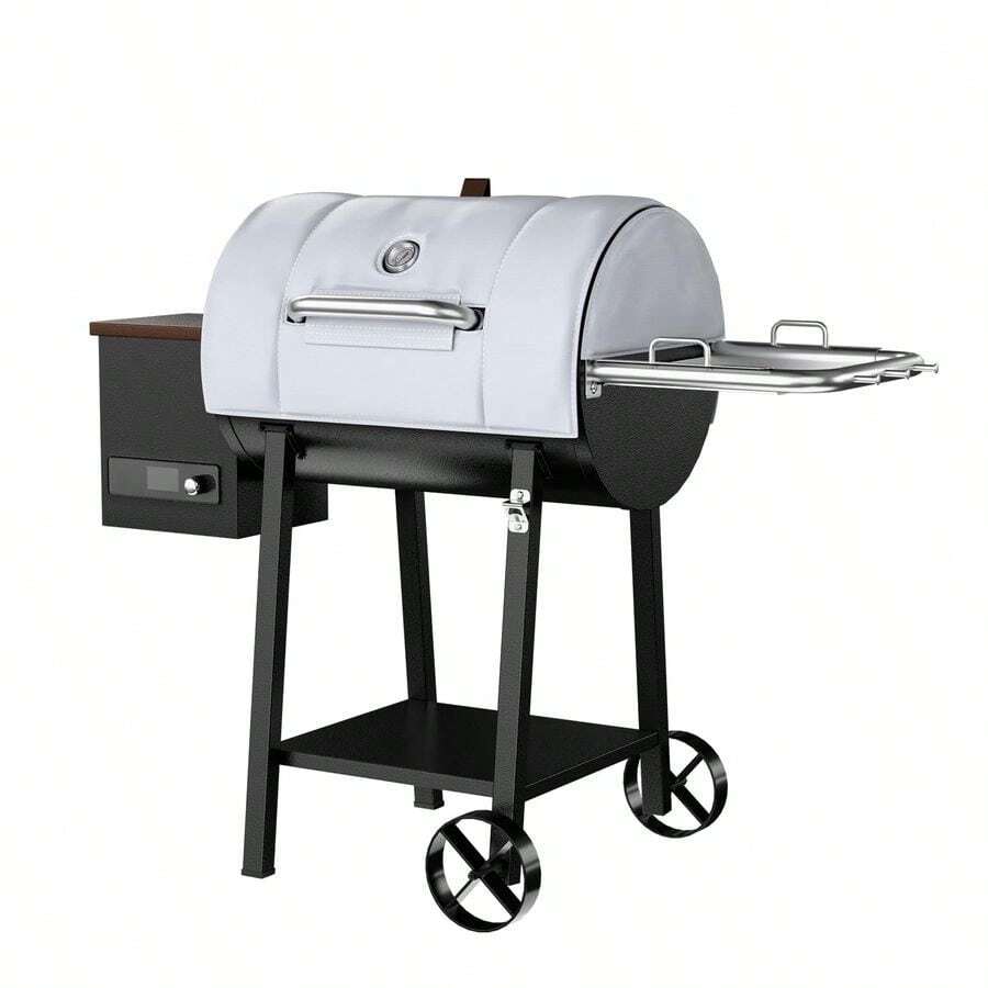 Thermal Insulated Blanket For Pit Boss PB440D2 Wood Pellet Grill, 440 Series Fits Pit Boss Mahogany 440 Deluxe 440FB1 Wood Pellet Grill Smoker Insulation Blanket For Winter Cooking - PB440D2 - Xem 1