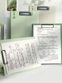 A4 Paper Clip Board, Multi-Functional File Folder, Stationery Organizer For Students And Office Use, Back To School Supplies