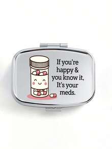 Hộp đựng thuốc hình viên thuốc, hộp đựng thuốc hình chữ cái, hộp đựng thuốc di động, hộp đựng đồ bằng kim loại mini, hộp đựng trang sức và thuốc di động, quà tặng sáng tạo cá nhân hóa, hình nơ, mũ y tá, hình lọ thuốc, thích hợp cho du lịch, hoạt động ngoài trời, túi xách, túi quần, có thể dùng làm quà cưới, quà tặng và trang trí tiệc, hộp đựng đồ du lịch trang trí độc đáo, quà tặng Ngày của Mẹ, quà tặng bạn bè, quà tặng y tá. - Nhiều màu - Xem 14