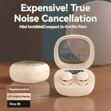 Type-C Fast Charging In-Ear Headphones, LED Display, Long Battery Life, Fashionable & Elegant, Suitable For Cafe, Office, Home Relaxation, Comfortable For Prolonged Use, Enjoy Music