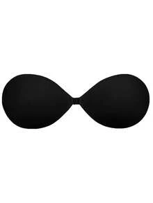2pcs PLUS SIZE Invisible Bra, Sticky Push-Up Bra, Women's Bra Cover, Push-Up Invisible Bra Suitable For Women's Bras And Bra Accessories (Skin/Black). - Nhiều màu - Xem 11