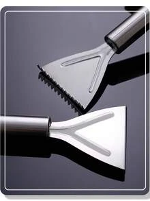 Stainless Steel Manual Fish Scale Remover. Durable And Rust-Resistant. Easy And Effortless Operation. Unsharpened Design For Safety. Multipurpose Kitchen Fish Scale Scraper. Powerful Fish Scale Removal Tool. Manual Scale Removal Knife. Fish Scale Cleaner. Seafood Processing Tool. Kitchen Gadget.