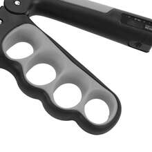 Electronic Grip Strength Training Device With Counter - Adjustable Arm And Finger Strength Trainer From 5 To 100 Kg For Rehabilitation, Fitness And Physiotherapy, Grey